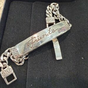 Brighton Silver 'Friends' Bracelet